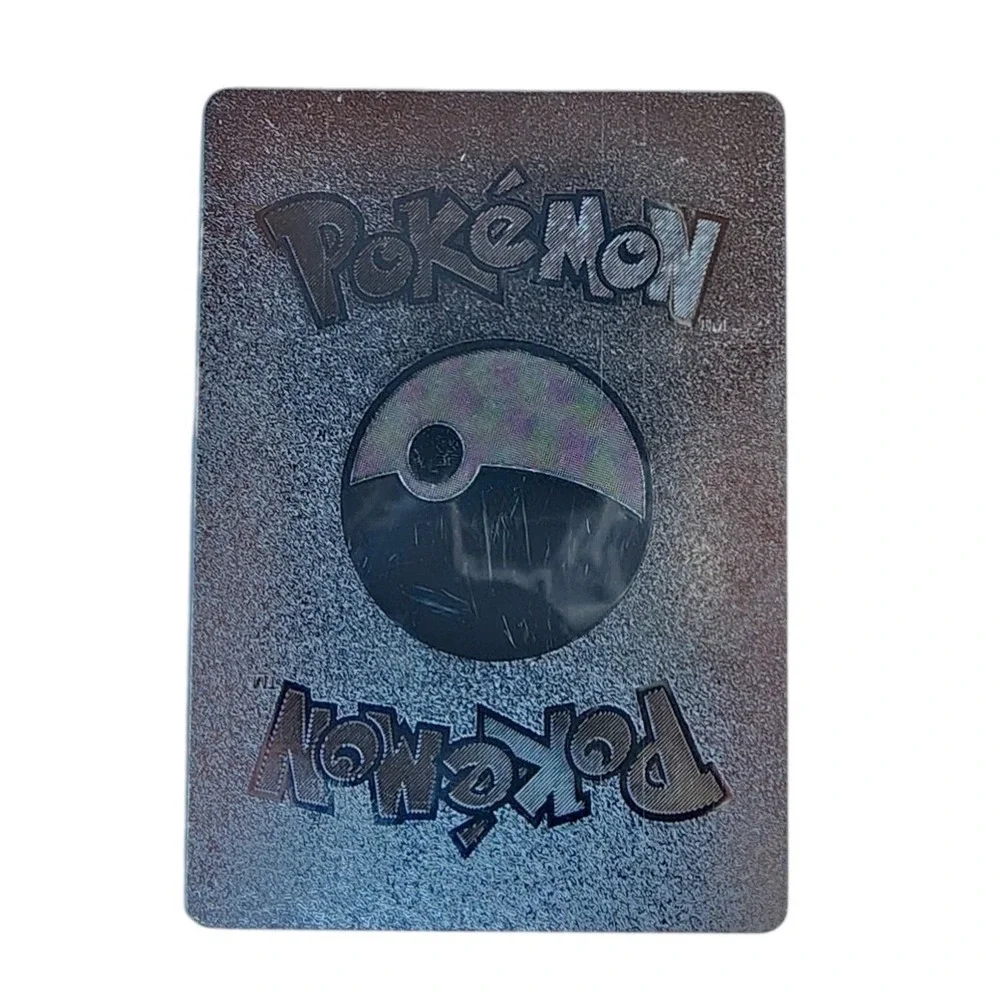 Pokemon M Shadow Lugia EX Silver Metal Custom Fan Art Card TCG Collectible